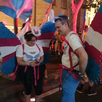 Mardi Gras 2020: Human Rights Commissioner Marches with Gender Centre Families
