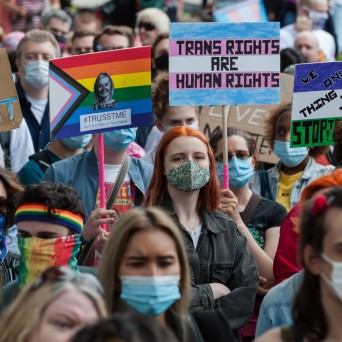 The way trans people's rights are discussed is causing them fear and pain